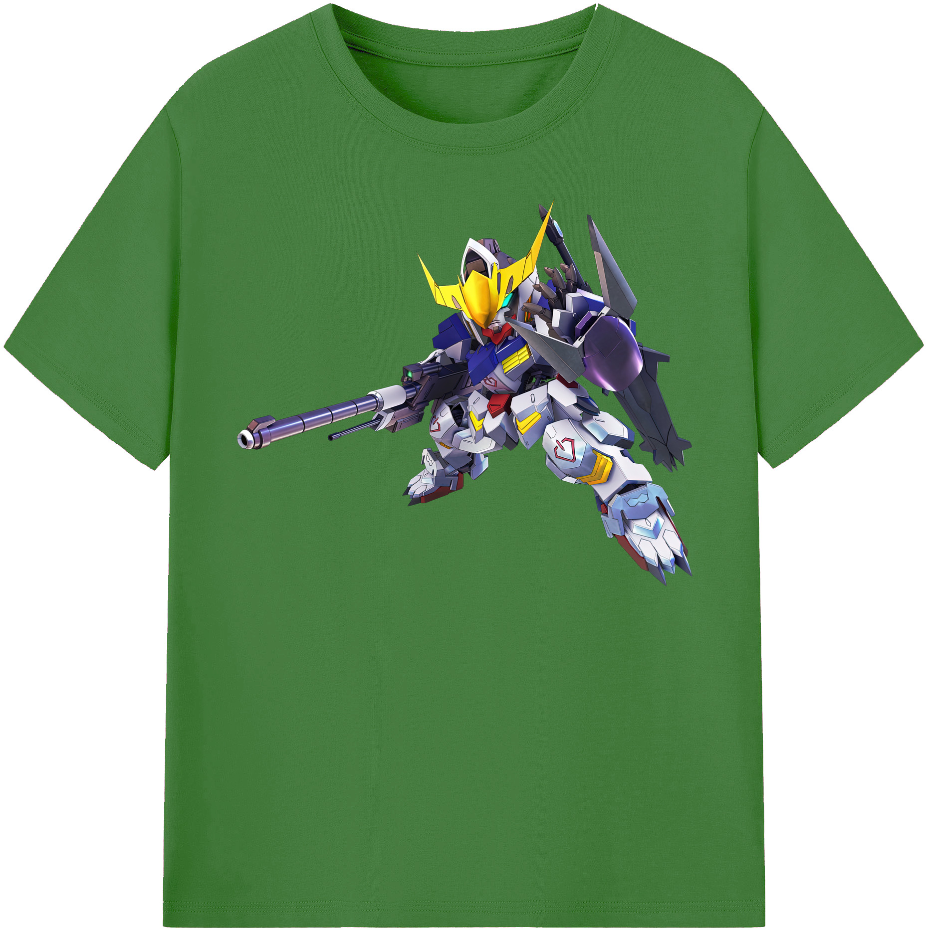 （画像用） 機動戦士ガンダム Mobile Suit Gundam レディースカジュアルプリントTシャツ（綿100％）